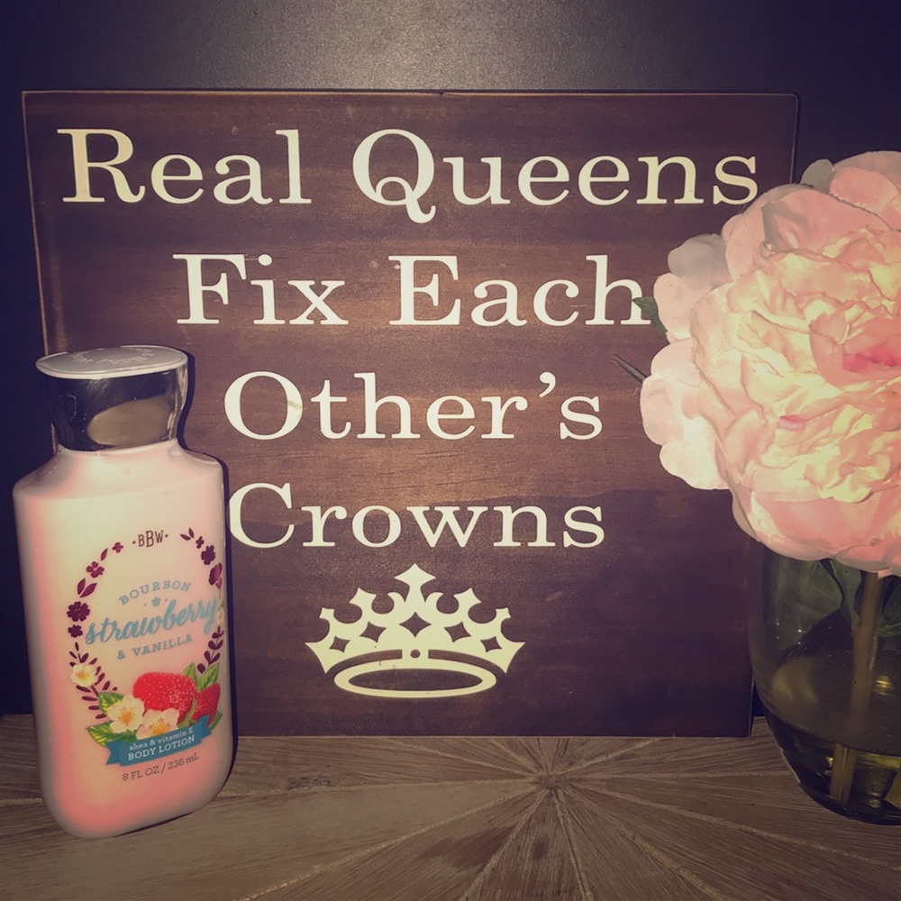 Bath&Body Works Bourbon Strawberry Vanilla Lotion